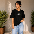 Chamomile Daisy Oversized T-Shirt | 240 GSM French Terry Cotton ⭐