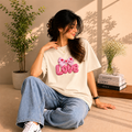 Love Bow Oversized T-Shirt – Premium French Terry