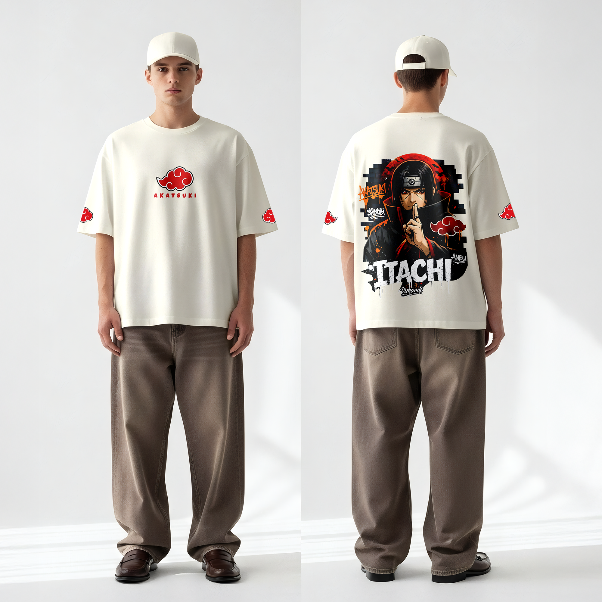 Akatsuki Member Tees | Oversized
