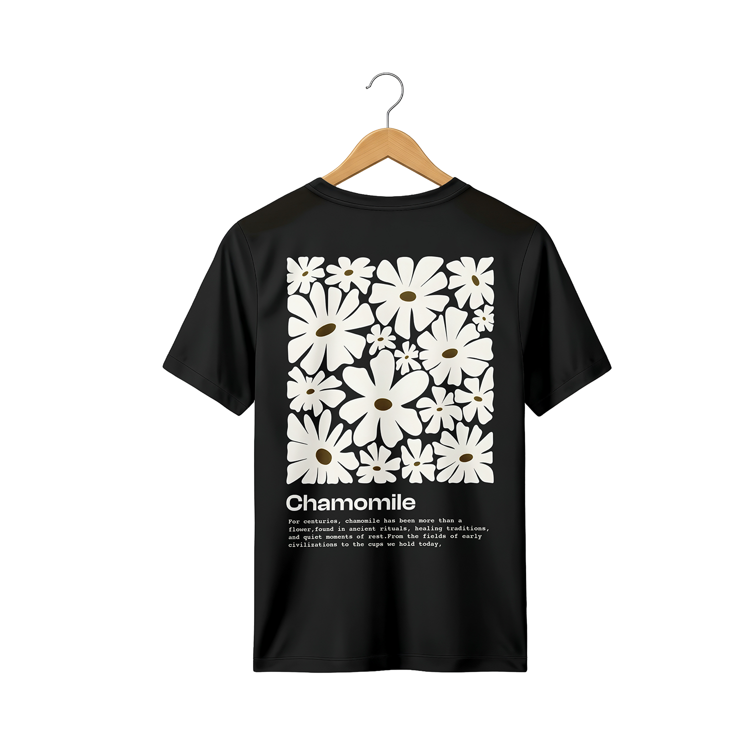Camomile Flower graphics Tees