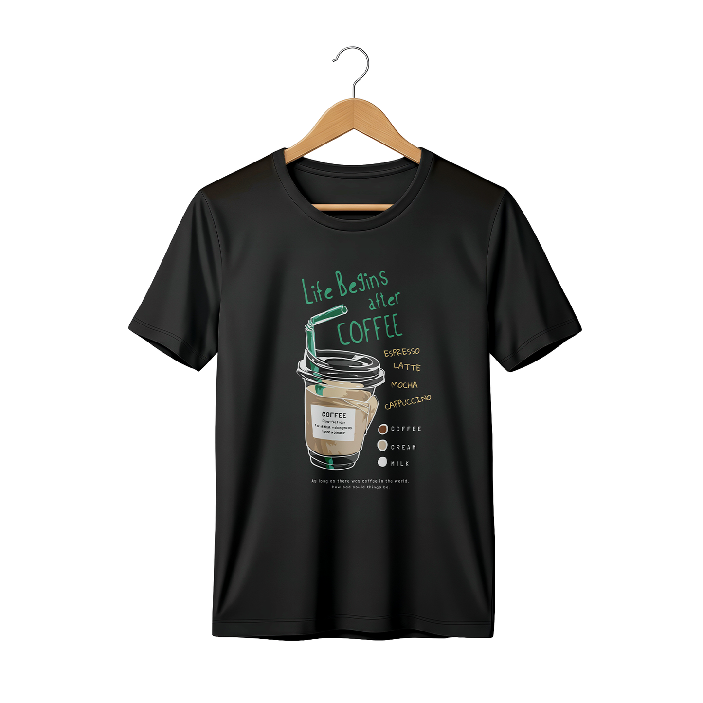 Coffee Lover Graphics Tees