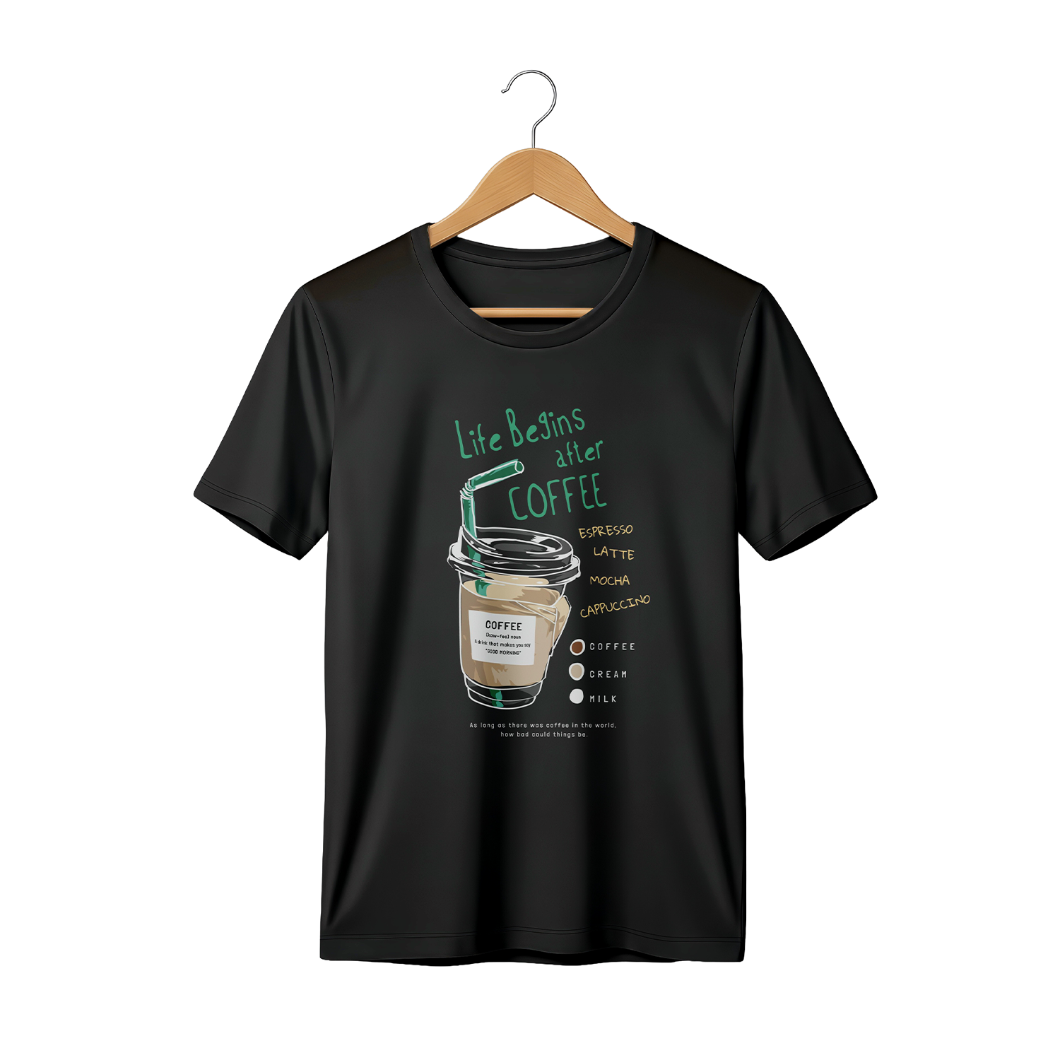 Coffee Lover Graphics Tees