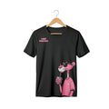 Pink Panther round neck oversized t-shirt
