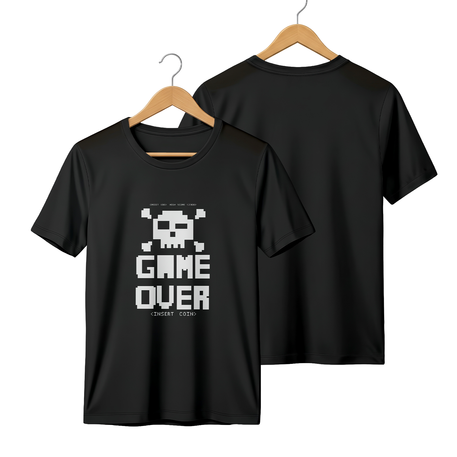 Game Over Graphic Unisex | Black