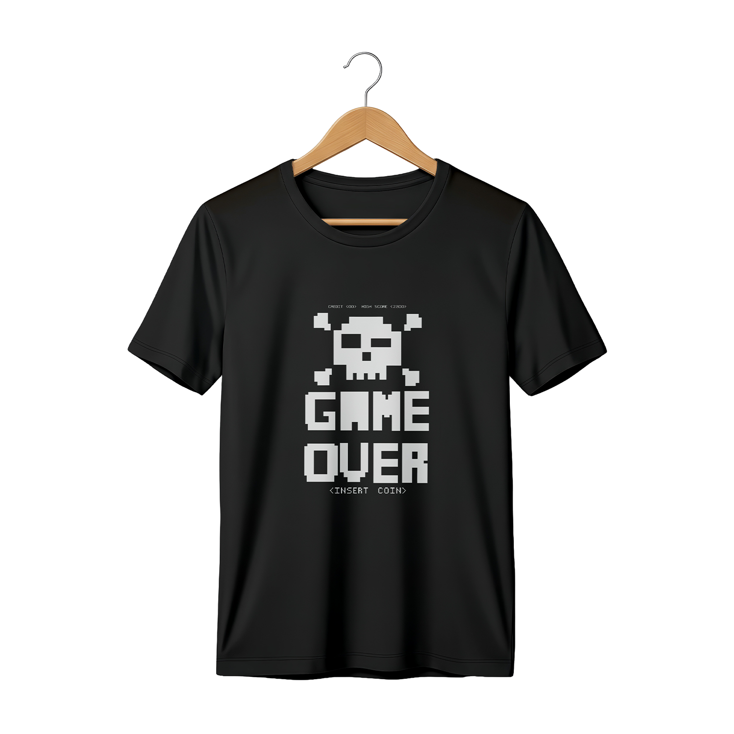 Game Over Graphic Unisex | Black