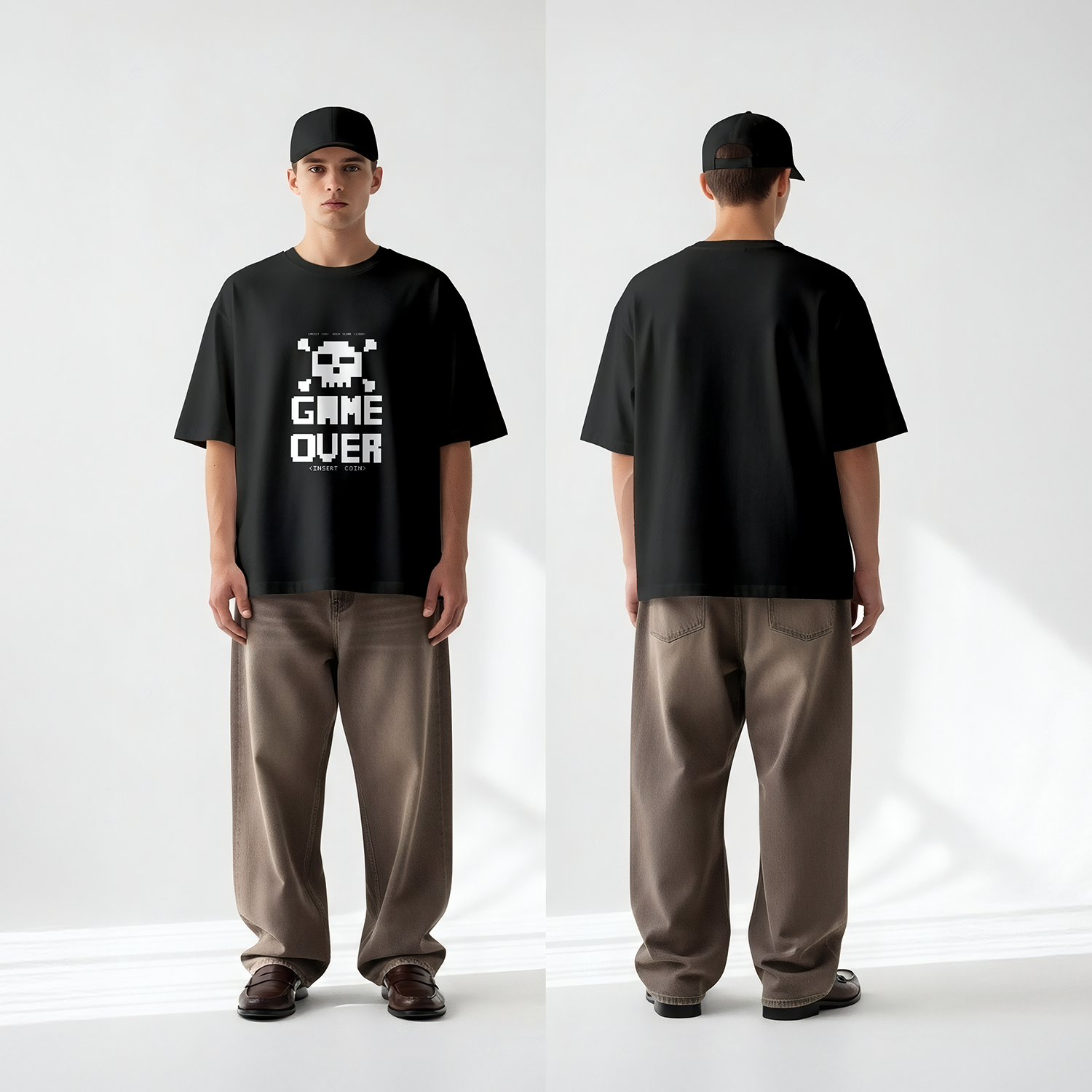 Game Over Graphic Unisex | Black