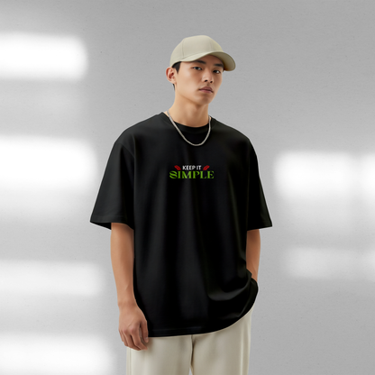 Keep It Simple Graphocs Oversized Tees