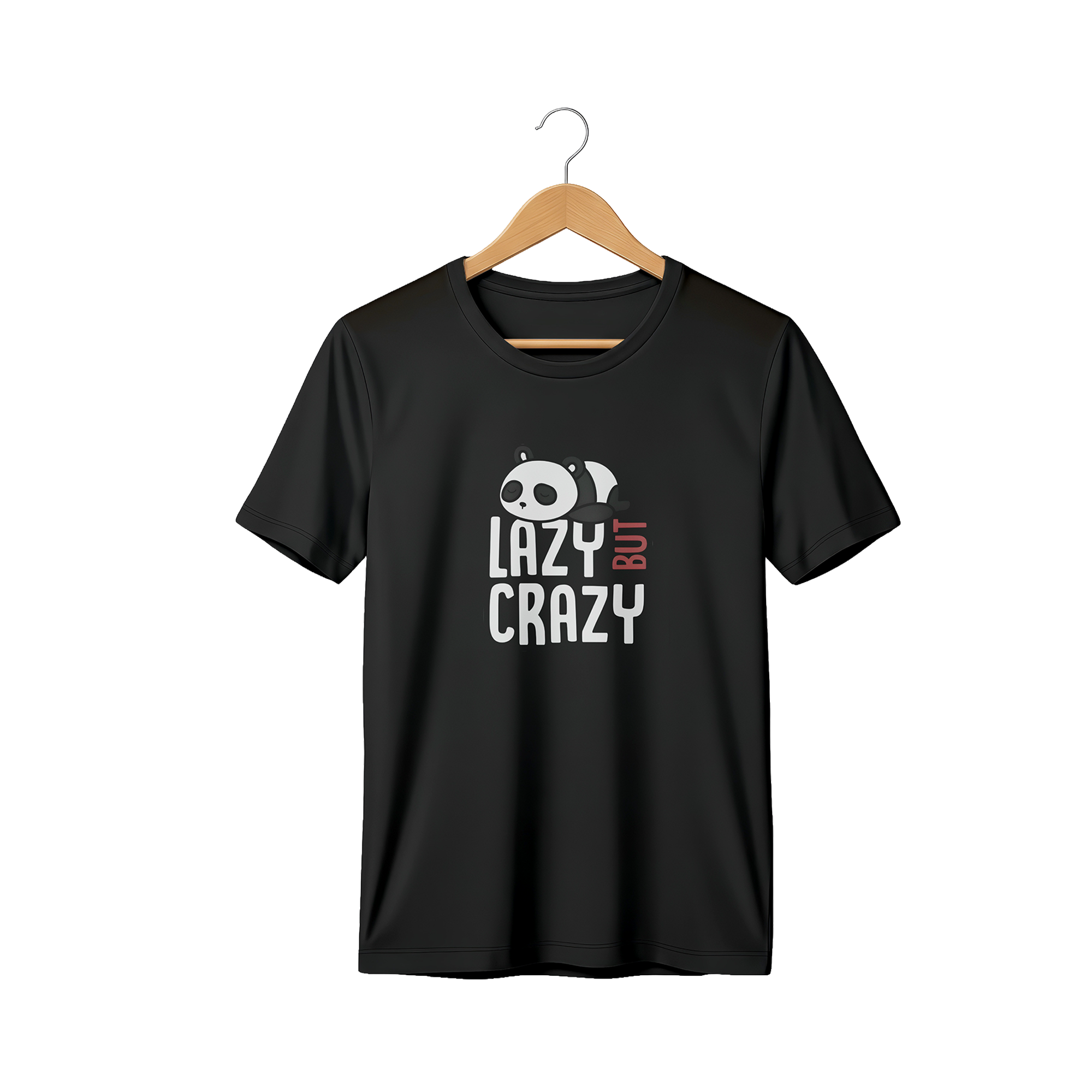 Lazy-But-Crazy Printed Oversized T-shirt