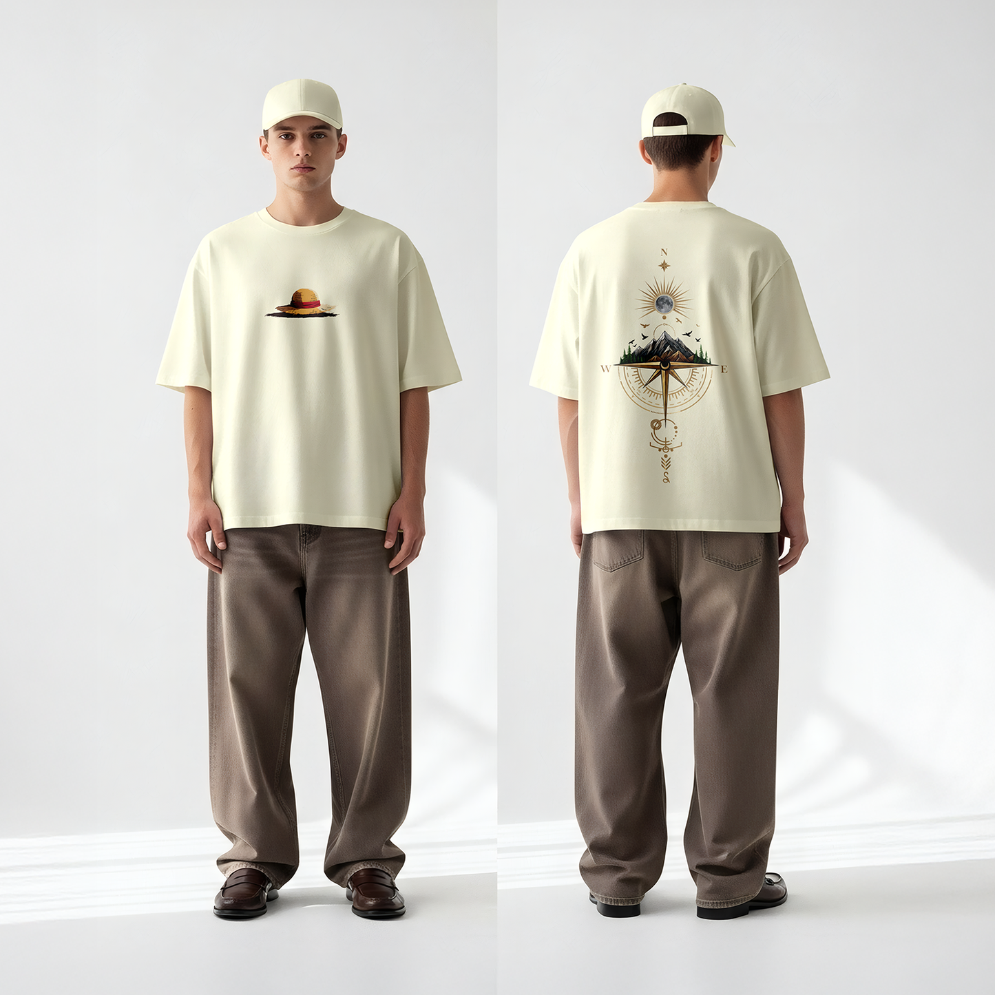 One Piece Cool Graphics Oversized T-shirt