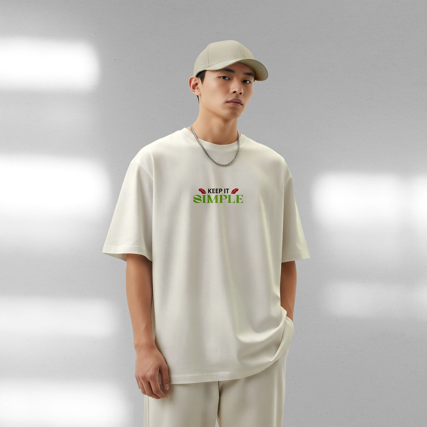 Keep It Simple Graphocs Oversized Tees