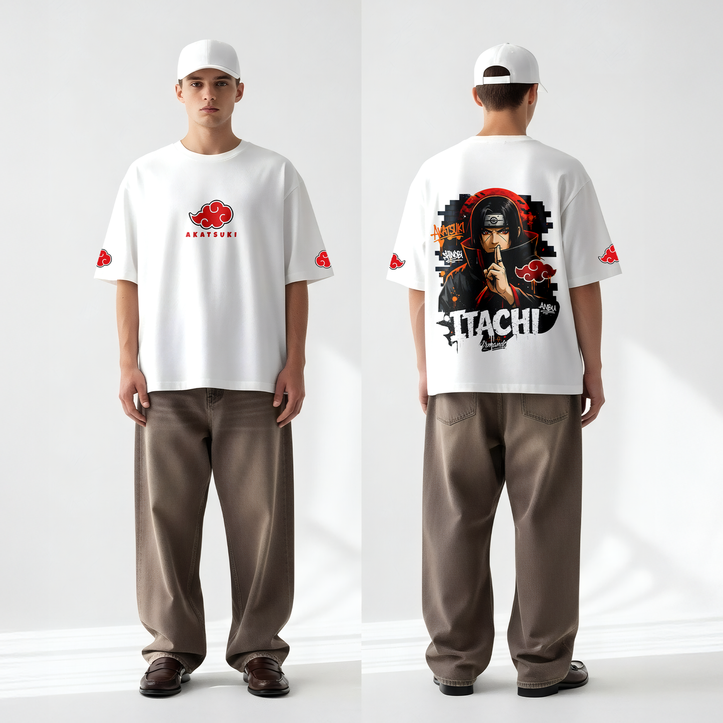 Akatsuki Member Tees | Oversized