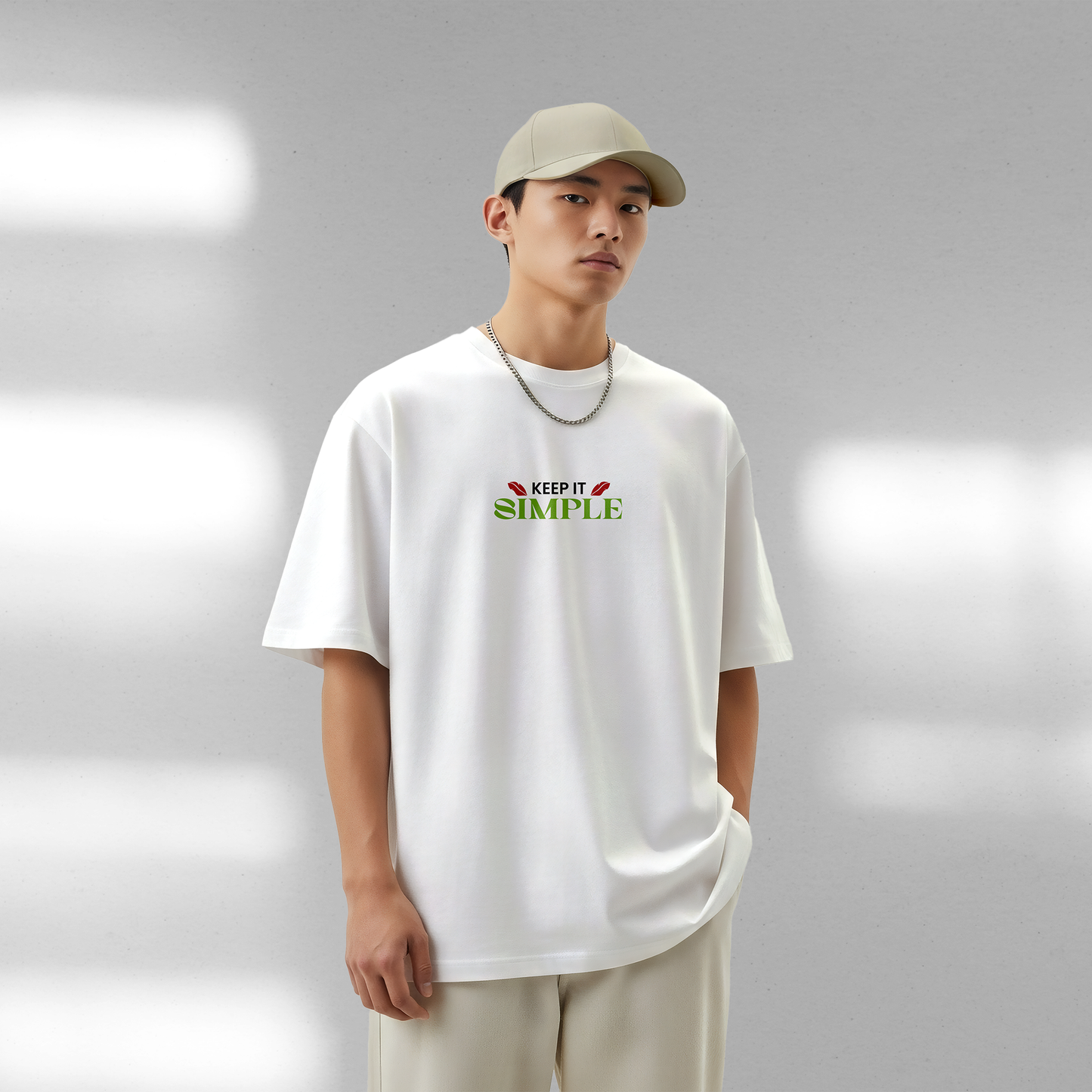 Keep It Simple Graphocs Oversized Tees